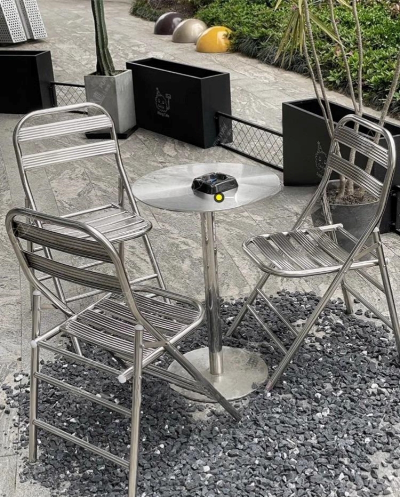ban-ghe-cafe-inox