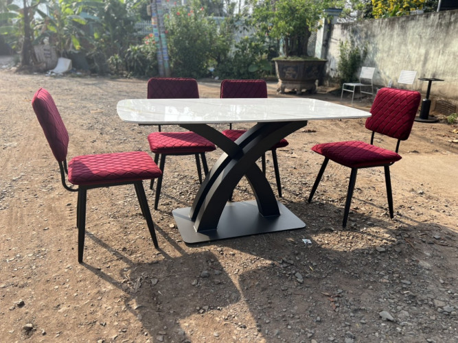 bàn ghế decor sang trọng
