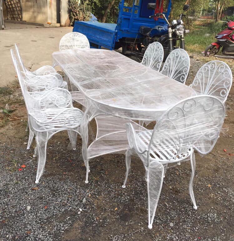 bàn ghế sắt cho quán cafe giá rẻ