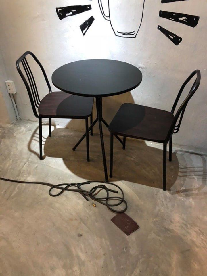 bàn ghế sắt đẹp