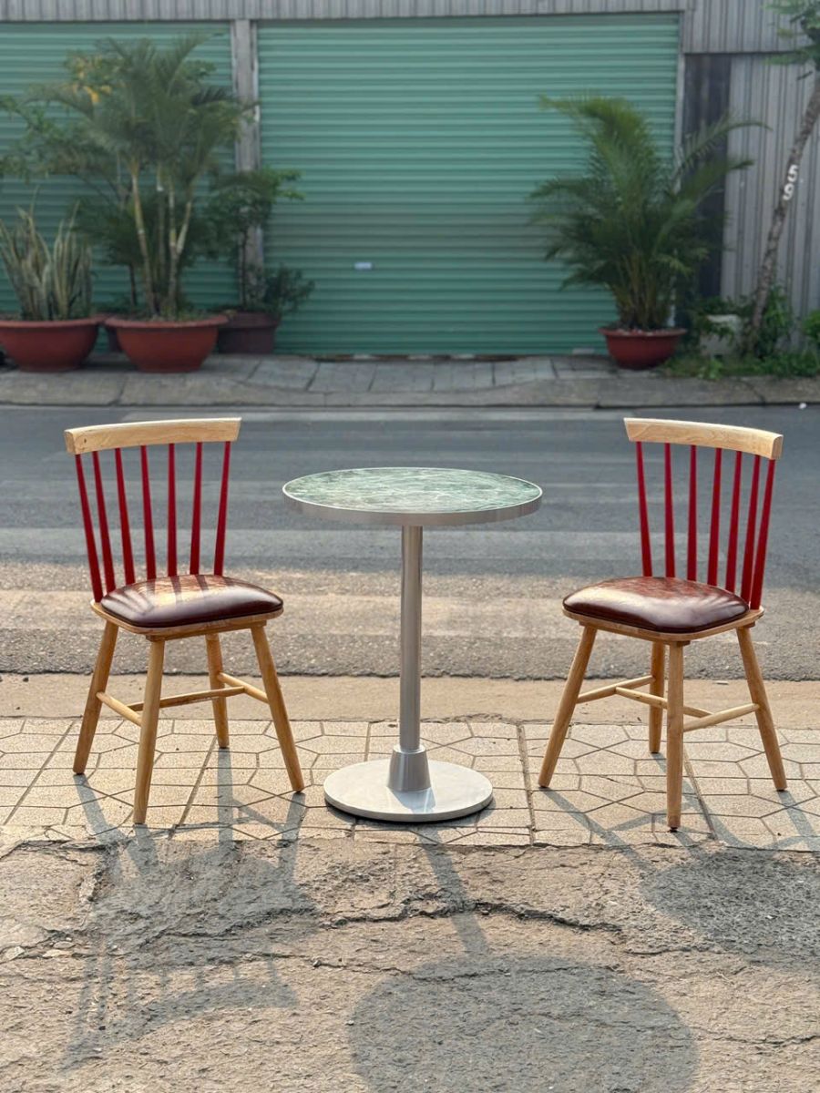 bộ bàn ghế sắt sân vườn 1