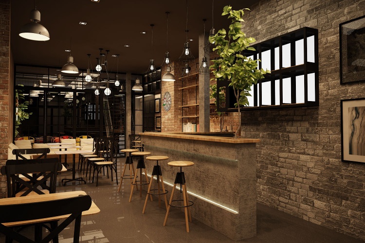công ty thi công nội thất quán cafe
