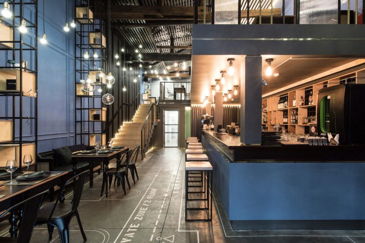 thiết kế nội thất quán bar đẹp