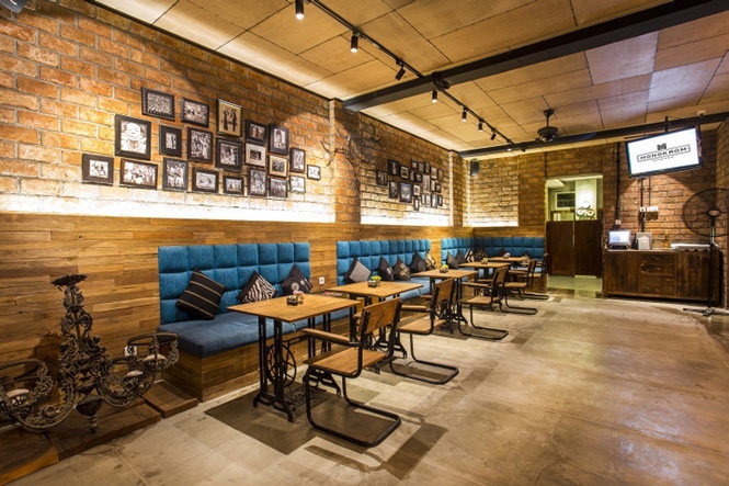 thiết kế nội thất quán cafe